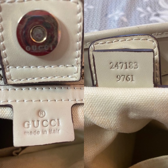 Authentic Vintage Gucci Gg Running Medium Tote Bag - Picture 10 of 16